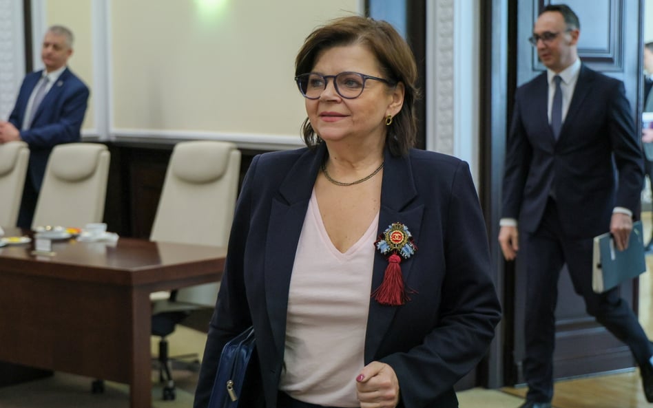 Minister zdrowia Izabela Leszczyna