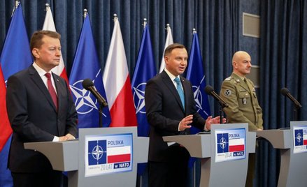 Prezydent: 2,5 proc. PKB na armię - do 2024 r.