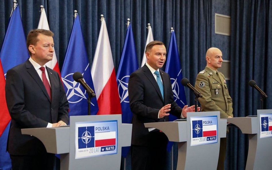Prezydent: 2,5 proc. PKB na armię - do 2024 r.