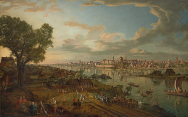 „Widok Warszawy od strony Pragi” Canaletto namalował w 1770 r. Wystawa na Zamku Królewskim czynna od