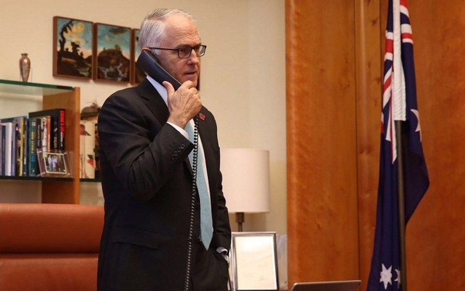 Australia: Premier Malcolm Turnbull dostał telefon Donalda Trumpa od golfisty