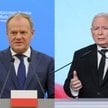 Premier Donald Tusk i prezes PiS Jarosław Kaczyński