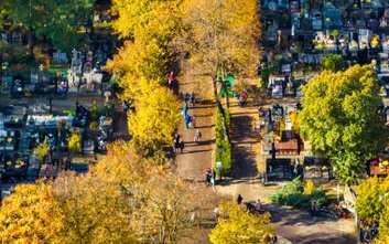 Bezpośredni dojazd włąsnym pojazdem w okolice nekropolii będzie niemożliwy