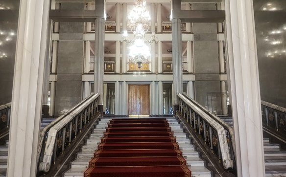 We wnętrzu Teatru Wielkiego - Opery Narodowej