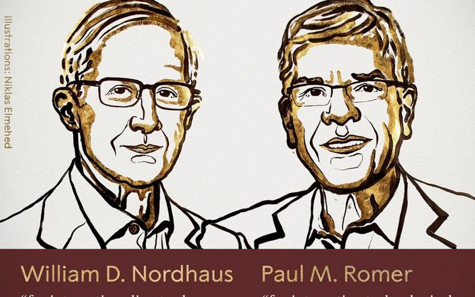 Ekonomiczny Nobel 2018. William D. Nordhaus i Paul M. Romer laureatami