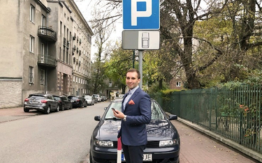 Startup Piotra Kowalczyka
ma pomóc kierowcom
w poszukiwaniu wolnych miejsc parkingowych.