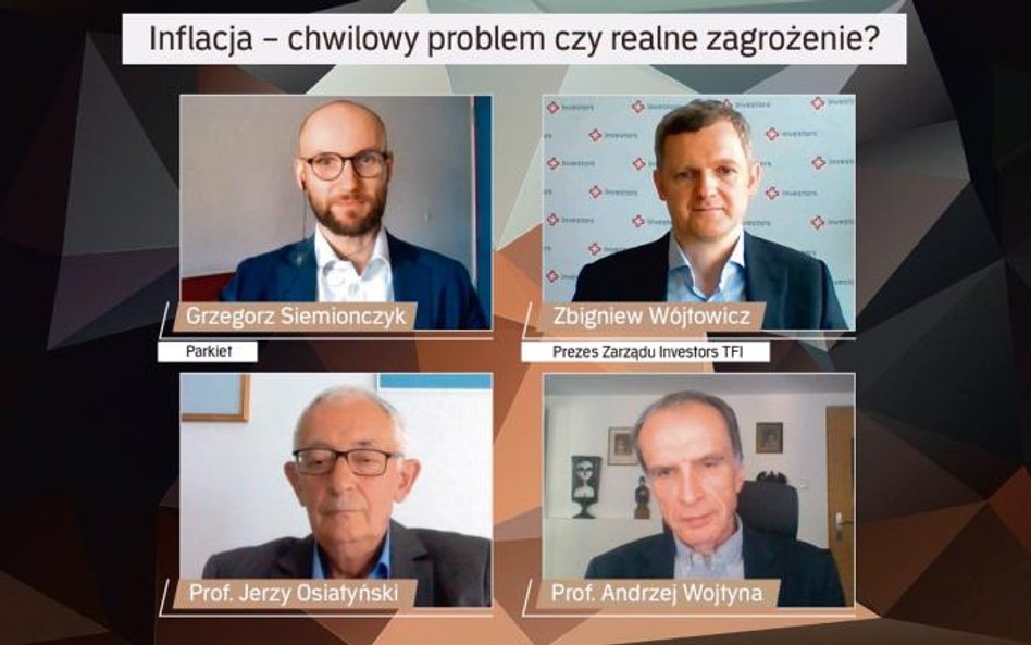 Podwyższona inflacja to chwilowy problem czy realne zagrożenie – zastanawiali się uczestnicy debaty