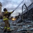 Usuwanie skutków ataku rosyjskiego ataku na Kijów