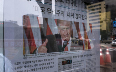 Koreańskie media informują o zwycięstwie Trumpa