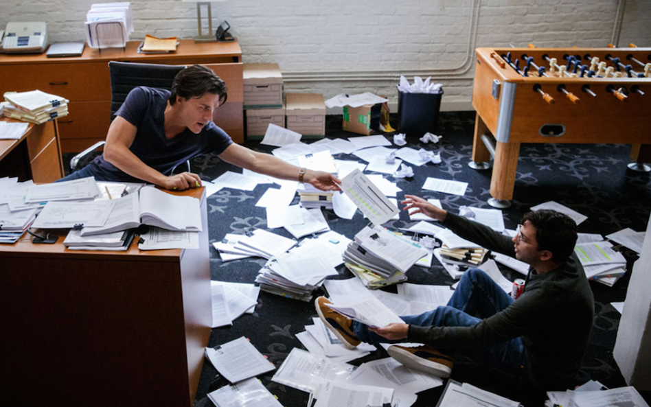 Nominacja w kategorii najlepszy scenariusz adaptowany: Adam McKay, Charles Randolph/The Big Short