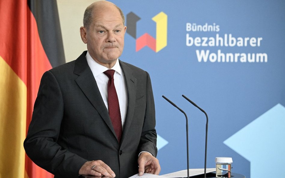 Kanclerz Niemiec Olaf Scholz