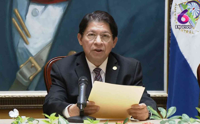 Denis Moncada, szef MSZ Nikaragui