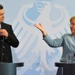 Kanclerz Angela Merkel zawsze była twarda w ocenie Ukrainy (na zdjęciu na wspólnej konferencji praso