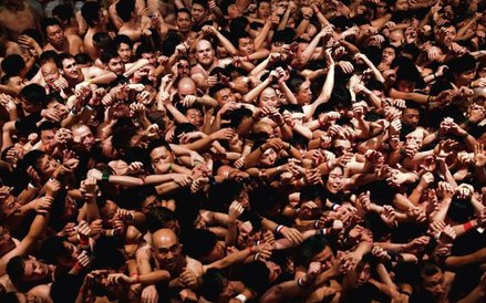 3. Festiwal Nagich Mężczyzn w japońskiej Okayamie.