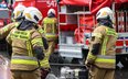 Katastrofa awionetki w Warszawie. Samolot stanął w płomieniach