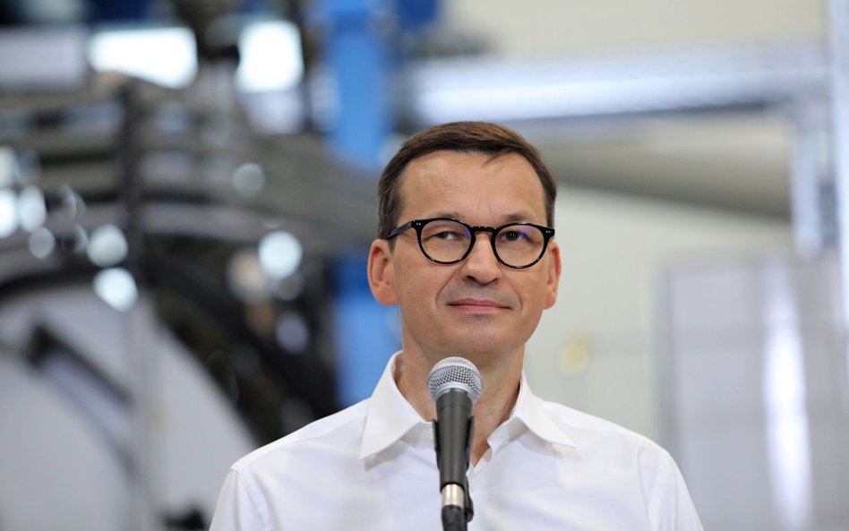 Premier Mateusz Morawiecki