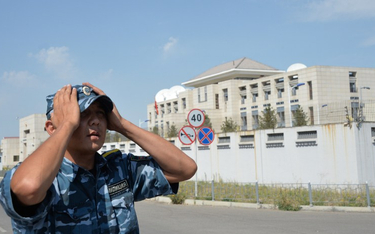 Wybuch koło chińskiej ambasady w Kirgistanie