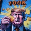 Kilka dni po wyborczym zwycięstwie Donalda Trumpa bitcoin osiągnął rekordową wartość 106 tys. dol. z