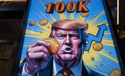 Kilka dni po wyborczym zwycięstwie Donalda Trumpa bitcoin osiągnął rekordową wartość 106 tys. dol. z