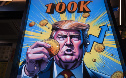 Kilka dni po wyborczym zwycięstwie Donalda Trumpa bitcoin osiągnął rekordową wartość 106 tys. dol. z