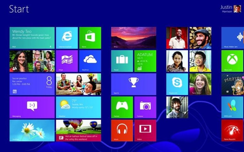 Nowy wygląd systemu nie przypadł do gustu większości użytkowników biurkowych pecetów.