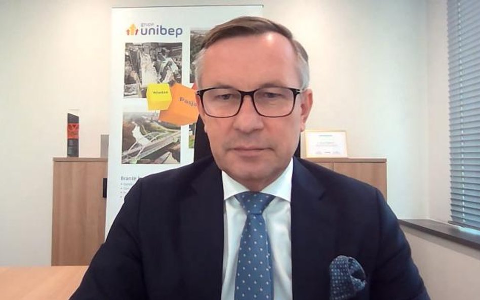 Gościem Adama Rogusao był Leszek Gołąbiecki, prezes Grupy Unibep.