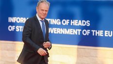 Donald Tusk podczas nieformalnego szczytu na Cyprze