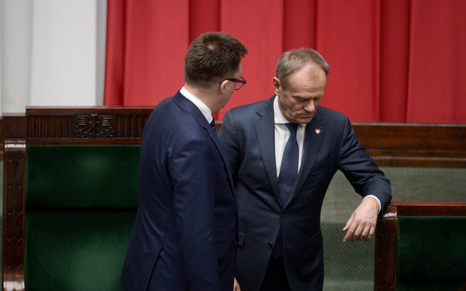 Marszałek Hołownia przeprowadzi z premierem Tuskiem negocjacje dotyczące reprezentacji partii w rząd