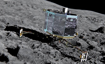 Lądownik Philae na powierzchni komety wbije się w grunt dzięki polskiemu penetratorowi