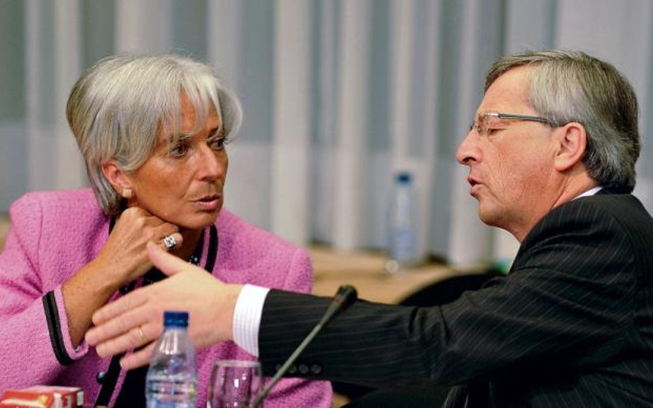 Jean-Claude Juncker, przewodniczący eurogrupy, omawiał kwestię drugiego pakietu pomocowego dla Grecj