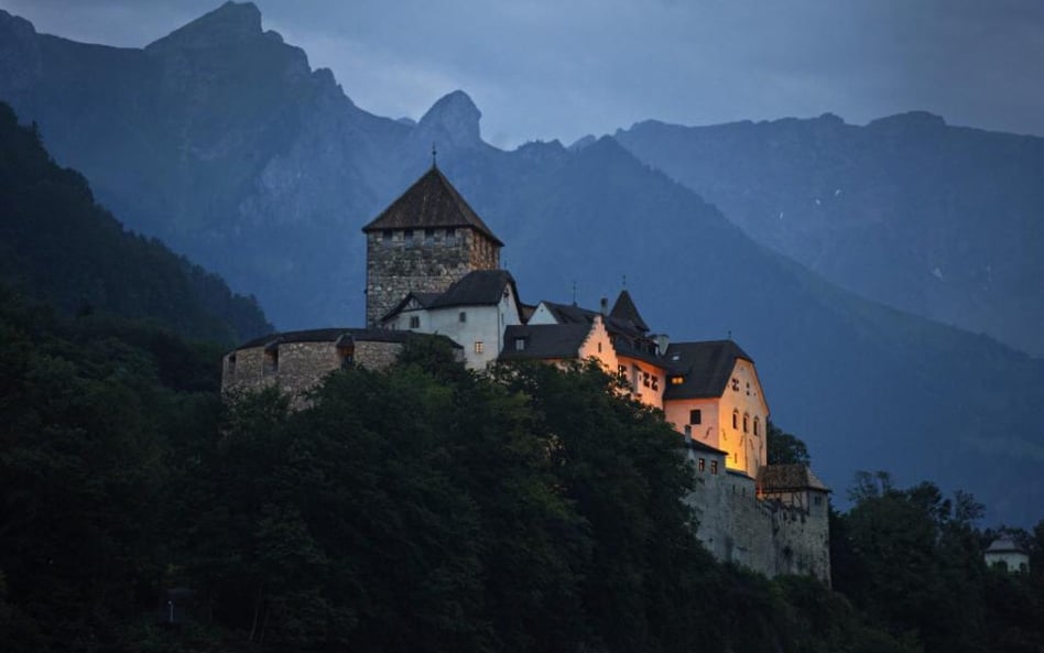 Zamek Vaduz, Liechtenstein