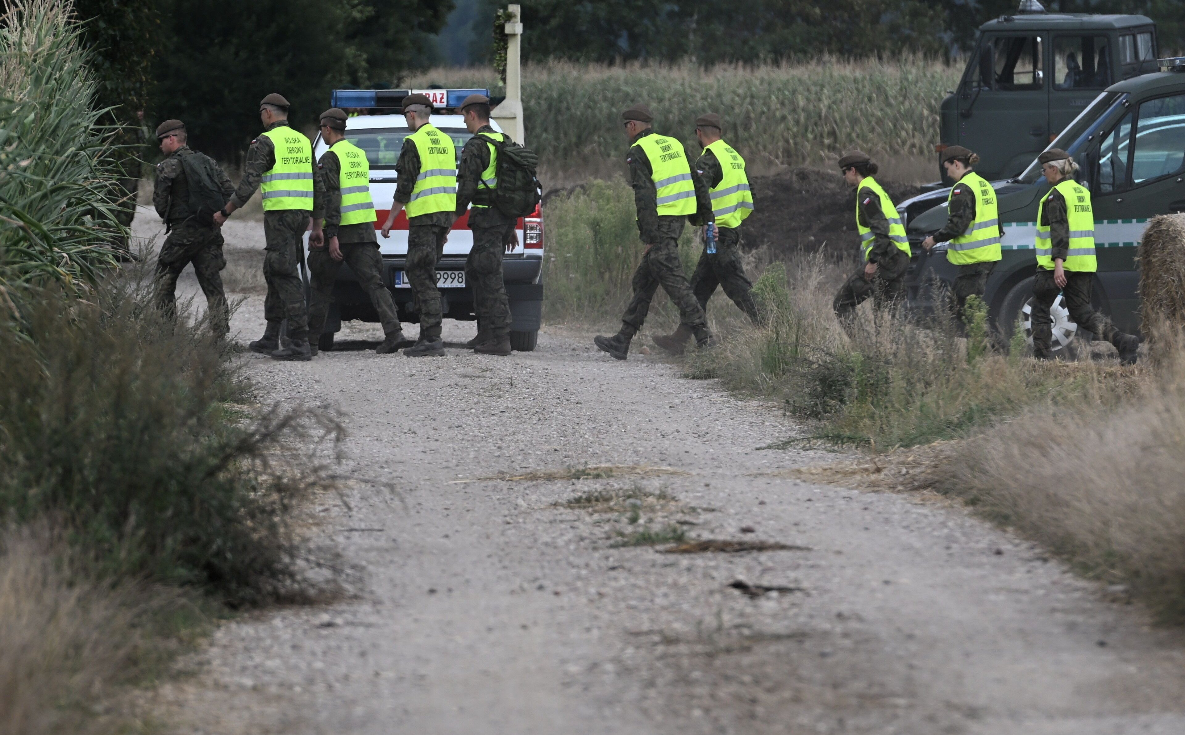 Niezidentyfikowany obiekt rozbił się w województwie lubelskim