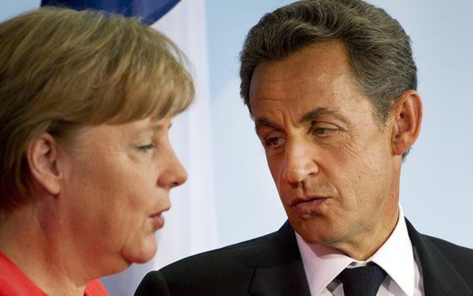 Angela Merkel i Nicolas Sarkozy