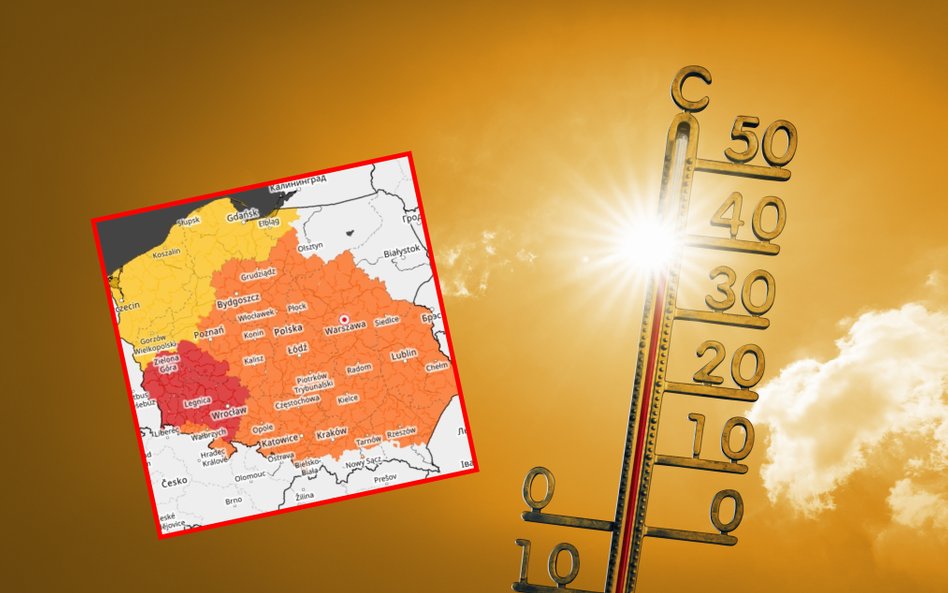 IMGW ostrzega przed upałem. Alerty prawie w całej Polsce