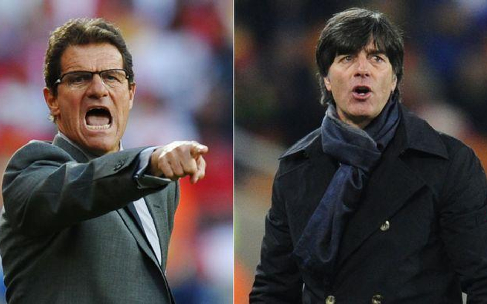 Fabio Capello i Joachim Loew, trenerzy Anglii i Niemiec