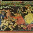 Zofia Stryjeńska, Fragment panneaux dekoracyjnych zdobiących pawilon polski na wystawie paryskiej w 
