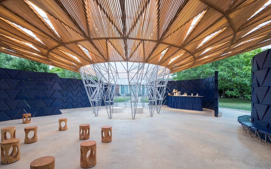 Serpentine Pavilion, photo courtesy of Iwan Baan