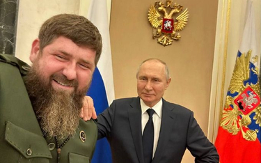 Ramzan Kadyrow i Władimir Putin