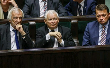 Ryszard Terlecki, Jarosław Kaczyński i Mariusz Błaszczak – wszyscy ci liderzy PiS wypowiadali się os