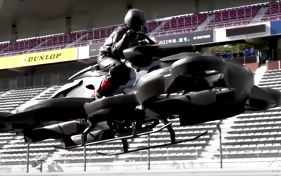 Japońska firma stworzyła latający motocykl. Już można go kupić