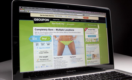 Groupon na dnie
