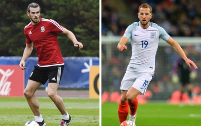 Gareth Bale (Walia) i Harry Kane (Anglia)