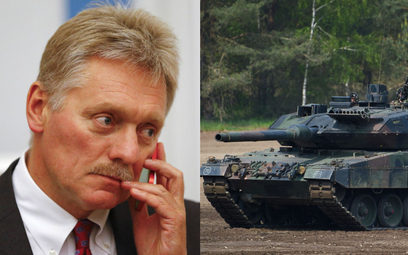 Dmitrij Pieskow wypowiedział się ws. dostaw zachodnich czołgów na Ukrainę