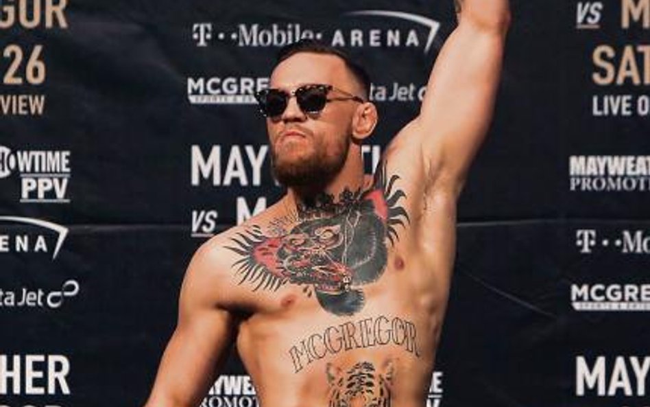 Conor McGregor jak mało kto potrafi sprzedać swoje walki.