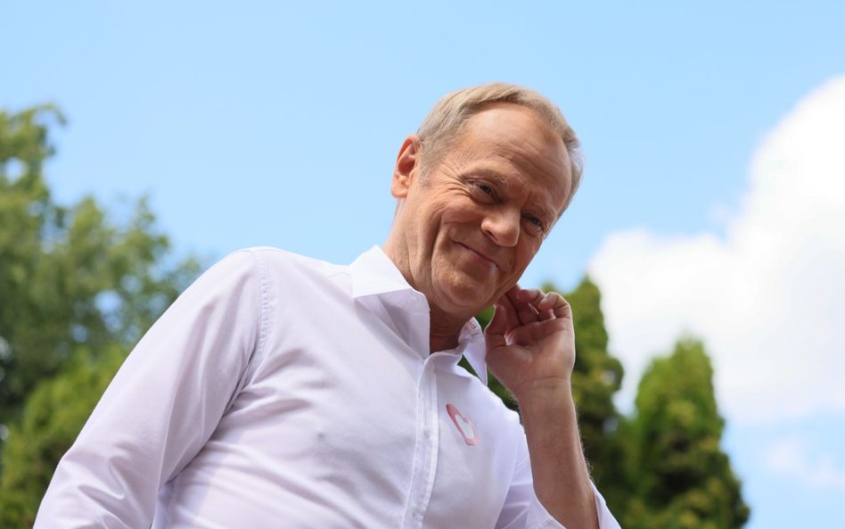 Lider PO Donald Tusk