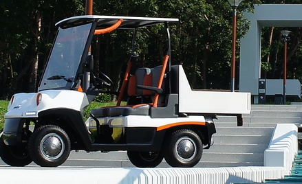 Pojazd elektryczny firmy Melex dziś