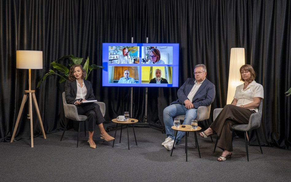 W debacie, w studiu „Rzeczpospolitej” wzięli udział: prof. dr hab. n. med. Katarzyna Kosińska- -Kacz