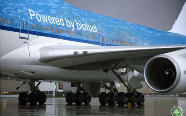 KLM będzie częściej latał na biopaliwie