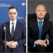 Jakub Jaworowski, minister aktywów państwowych (pierwszy z lewej). Andrzej Klesyk, prezes PZU, i Cez
