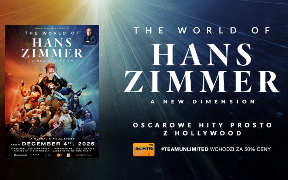 Audiowizualna podróż z Hansem Zimmerem